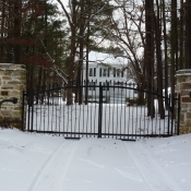 House view from gate